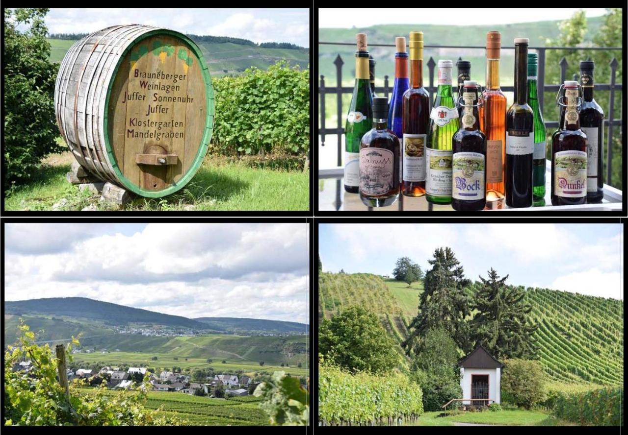 The Wine Cellar In The Old Gemeinde House Brauneberg Exterior foto