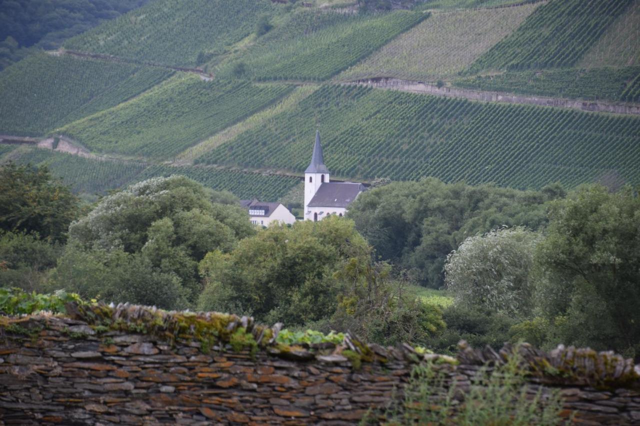 The Wine Cellar In The Old Gemeinde House Brauneberg Exterior foto